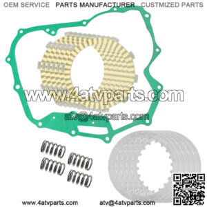 Clutch Friction Steel Plates Kit for Honda TRX450FM Foreman 450 4x4 S 2002-2004