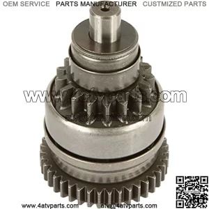Electrical Starter Drive Bendix Compatible With Polaris ATV 2&4 Stroke Engine 200 250 300 335 400 500, Sportsman Scrambler Ranger ZN0751 220-54002 220-54005 SM1329850 54-8505, SMU5003
