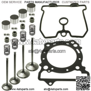 Cylinder Head Valve Gasket Kit for Suzuki LT-Z400 Quadsport Z400 2X4 2003-2014