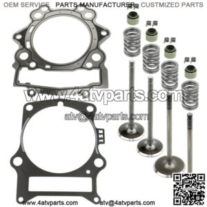 Cylinder Intake Exhaust Valve Kit for Yamaha Raptor 700R YFM700R 2009 2011-2017