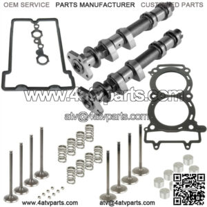 For Polaris RZR XP 900 2013 Intake Exhaust Camshaft Cylinder Head Valve Kit