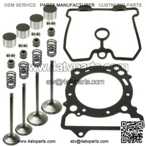 Cylinder Head Valve Gasket Kit for Suzuki LT-Z400 Quadsport Z400 2X4 2003-2014