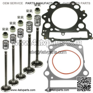 Cylinder Intake Exhaust Valve Kit for Yamaha Raptor 660R YFM660R 4X4 2001-2005