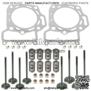 Cylinder Intake Exhaust Valve Gasket Kit for Kawasaki Teryx 750 KRF750 2008-13