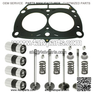 Cylinder Intake Exhaust Valve Gasket Kit for Polaris RZR 800 EFI 2008-2010