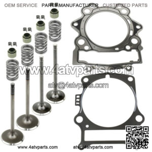 Cylinder Intake Exhaust Valve Kit for Yamaha Raptor 700 YFM700R 2006-2014