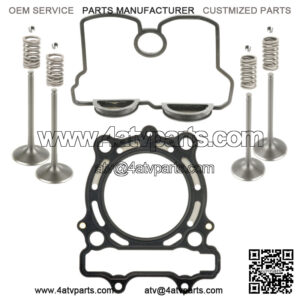 Cylinder Intake Exhaust Valve Gasket Kit Fits Suzuki RM-Z250 RMZ250 2010 - 2015