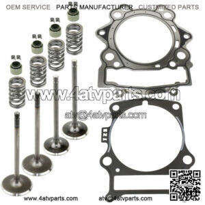 Cylinder Intake Exhaust Valve Kit for Yamaha Grizzly 700 YFM700Fg 4WD 2007-2014