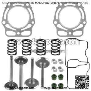 Cylinder Head Intake & Exhaust Valve Kit for Kawasaki Mule 2510 KAF620A 1994-98