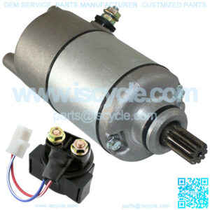 Starter & Relay Solenoid for Yamaha Timberwolf 250 YFB250 1992-1999 Atv
