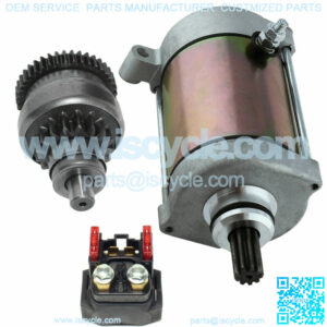 Starter & Drive for Yamaha Grizzly 600 YFM600 595cc Engine 98-01 Relay Solenoid