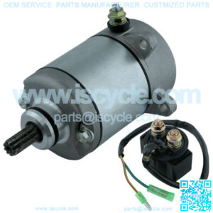Starter and Relay Solenoid for Honda 250 TRX250 X TRX250X 2009 2011-2020