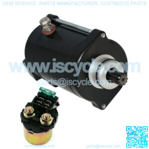 Starter & Solenoid Relay for Honda VT500C Vt 500 C Shadow 491Cc Engine 1983-1984
