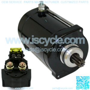 Starter & Relay Solenoid for Kawasaki 650Cc KLX650 1993 1994 1995 1996