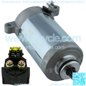 Starter & Relay Solenoid for Kawasaki Bayou 250 KLF250 2003-2011 Atv New