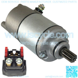 Starter & Relay Solenoid for Yamaha Beartracker 250 YFM250 2000-2004 Atv New
