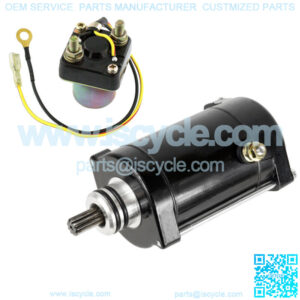 Starter & Solenoid Relay for Polaris Sl750 Slt750 750 1994 1995 Pwc New
