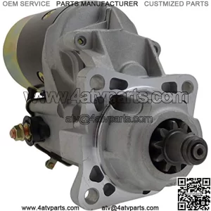 New Starter for Bobcat / Clark Skid Steer 751 Peugeot XUD9, 873 Deutz BF4M1011 1994 1995 1996 1997 2.7KW Wet Clutch 6665654 016400 2280005210 2280005211 10461652 S-8500 246-25109 229017458 91-29-5129