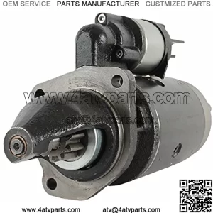 New 12 Volt Wet Clutch Starter Replacement for Hyster with Perkins Diesel Engines