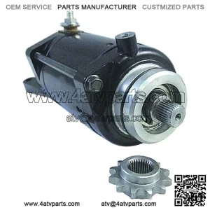 New OEM Starter For Kawasaki EN450A 454 LTD EX500 Ninja 500R 1985-2009 (For: Kawasaki Mule 1000)