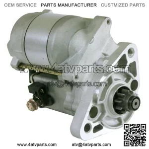 12 Volt Starter for Kawasaki KAF950 Diesel 4x4 Mule 4010 2009-2013 21163-0030 (For: Kawasaki Mule 4010)