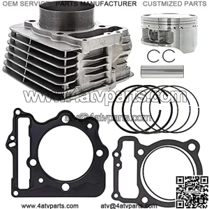 89mm 440cc Big Bore Cylinder Piston Kit For Honda TRX400X XR400R 1996-2014 12100-HN1-A7