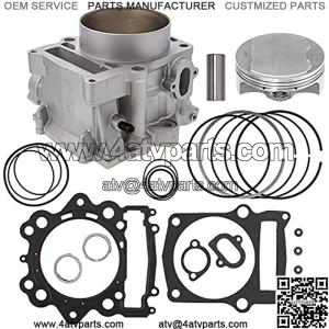 734cc 105.5mm Big Bore Cylinder 11:1 JE Piston Gasket Kit for 2006-2016 Yamaha Grizzly Raptor Rhino Viking 700