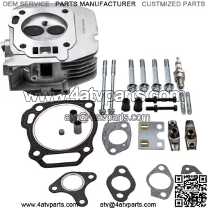 Cylinder Head Assembly Rocker Arm Assembly Gaskets kit for Honda GX340, GX390