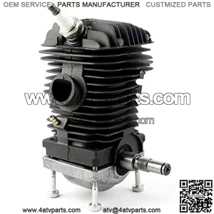 42.5mm Cylinder Piston Assembly Crankshaft Carburetor Engine with Spark Plug Compatible with 023 025 MS230 MS250 CHAINSAW MotoMotor Engine Replaces #1123 020 1209, 1123 030 0408