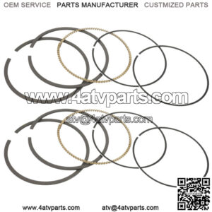 2 Piston Ring Kit for Polaris Sportsman 800 EFI 2005 2006 2007 2008 2009-2014