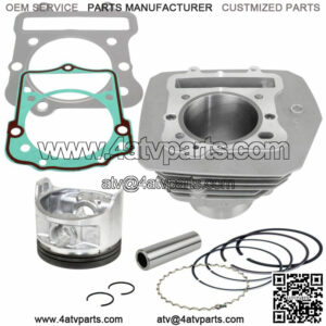 Cast Aluminium Engine Cylinder Piston Kit for Kawasaki Prairie 300 KVF300B 99-02