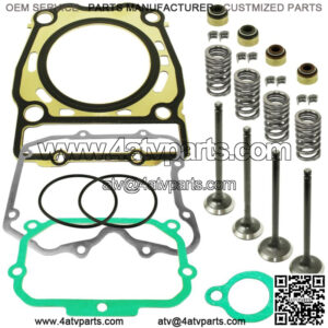 Cylinder Head Valve Gasket Kit Fits Polaris Scrambler 500 4X4 1997-2003