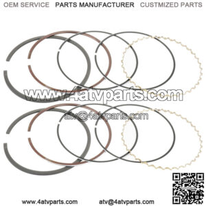 2 Set of Piston Ring Kit for Polaris Ranger XP 700 EFI 2005 2006 2007 2008