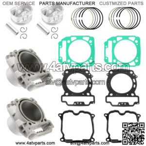 2 Cylinder Piston Ring Gasket fits Can-am Renegade 800R 4x4 EFI 2011 2012 - 2015