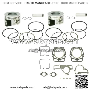 Namura Top-End Repair Kit for Kawasaki KA620 - 76.45mm - NA-20062-2K (For: More than one vehicle)