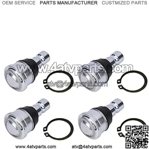 Polaris upper and lower ball joint, Replace #7061220,7061187,7081505,7081666,For Polaris ATV UTV 4X4 6X6 Ranger 800 900 Crew/RZR 570 800 900 / Sportsman XP 550 850 / Scrambler 850 1000 XP (WHITE)