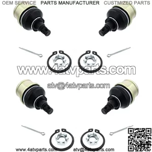 Cycle ATV Upper & Lower Ball Joints x4 fits Honda Foreman TRX450 450 500 420 Rancher Rincon TRX650 650 TRX680 680
