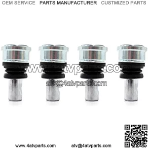 SuperATV Standard Duty Ball Joint for Polaris RZR XP 900 / XP 4 900 (2011-2014) - Replaces Upper or Lower Ball Joint - 70% Stronger than Stock! - Set of 4