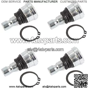 4 Pcs Repace 7061220 ATV/UTV Ball Joint Compatible with Polaris RZR 570 XP 900 800 S 570 Scrambler 850 550 Ranger 500 700 XP Sportsman (7061220)