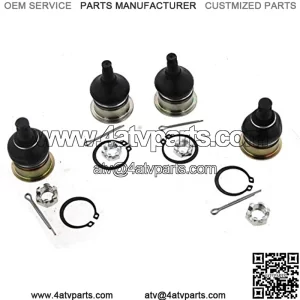 Cycle ATV - Upper and Lower Ball Joints x4 fits Yamaha 700 Grizzly YFM700 YFM550 YFM 550