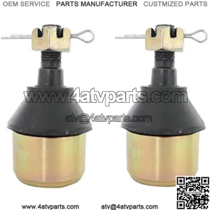 ATV Ball Joint Set Fits for Polaris Sportsman Scrambler Ranger 570 400 450 500 700 800 1999-2019, Replace OE Number 7061158 7061130 7061153 7080364 7080673 7080927 New Heavy Duty Golden Black