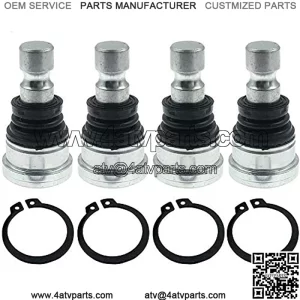 4Pcs Front Ball Joint Joints Set Chromoly Racing ATV/UTV for ALL RZR 570, RZR 800, RZR 800S, Sportsman 550/850, Scrambler 850, Scrambler 1000, Sportsman 1000