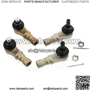 Cycle ATV Upper & Lower Ball Joints x4 for Suzuki - 250 LT250R 500 LT500R Quadracer - 230 LT230 250 LT250 300 Quadrunner