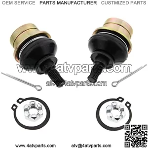 Cycle ATV Upper Ball Joints x2 fits Suzuki - Quadsport 400 LTZ400 Z400 - Ozark 250 LTF250 / Kawasaki - 400 KFX400
