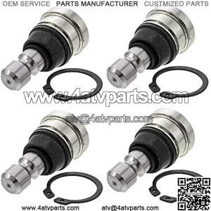 Ball Joint for Polaris 7061220 RZR/S 570 / XP 900 800 Scrambler 850 550 RangerXP 500 700 Upper Lower 4 Pack