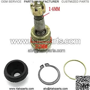 Motorcycle ATV Modified Pull Rod Ball Head Arm Ball Head ATV Up and Down Rod Steering Ball Head Accessories