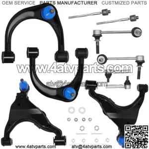 For 2003-2008 2009 TOYOTA 4RUNNER Front 10pcs Suspension Kit Control Arm K620064