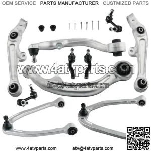 10x Front Upper Control Arms Assembly Tie Rods For Infiniti G35 2003-2007 RWD