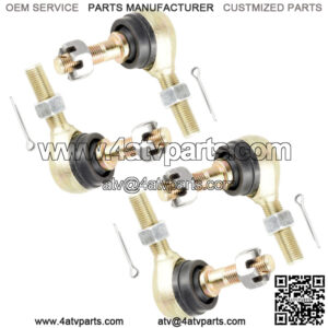 2 Pairs Inner Outer Tie Rod End Kit for Polaris Predator 500 2003 2004 2005 2006
