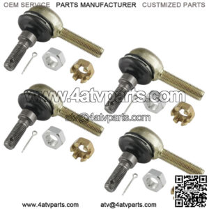 2 Pair Inner Outer Tie Rod End for Polaris Sportsman 550 850 2010 2011 2012 2013